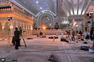 مراسم احیای شب بیست و یکم ماه مبارک رمضان در حرم امام خمینی(س)