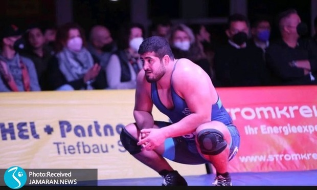 مدال برنز سنگین وزن ایرانی برای آلمان در کشتی آزاد قهرمانی اروپا