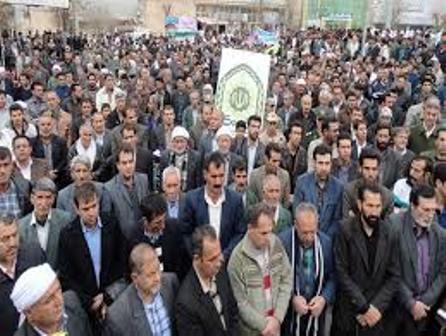راهپیمایی 22 بهمن با حضور گسترده مردم ملکشاهی برگزار شد