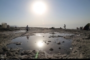 ۶۰ درصد از سطح دریاچه ارومیه در تابستان خشک می‌شود