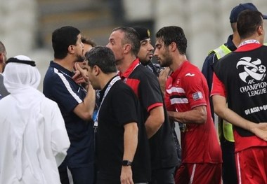 درگیری مربی پرسپولیس با مدیر الهلال به ای اف سی گزارش شد