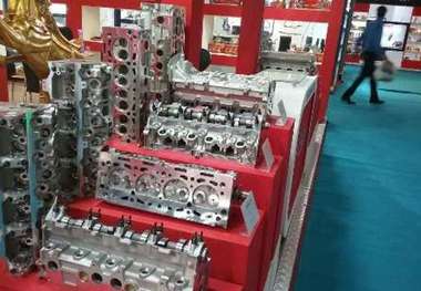 نمایشگاه قطعات خودرو در قزوین گشایش یافت