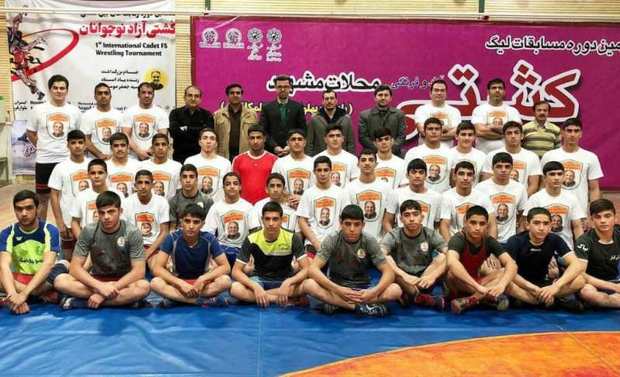 اردوی تیم ملی کشتی نوجوانان در مشهد برگزار شد