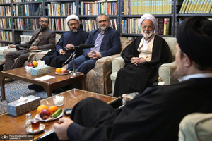 دیدار دست اندرکاران هفته فرهنگی بر استان آفتاب با سید حسن خمینی