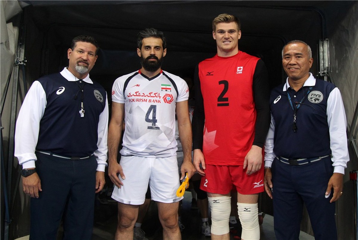 کاپیتان تیم ملی والیبال کانادا: بازی برابر ایران را به خوبی کنترل کردیم