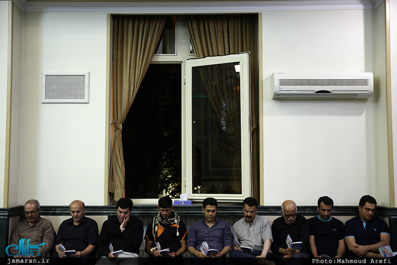 مراسم احیای شب بیست و یکم ماه مبارک رمضان در مسجد جامع جماران