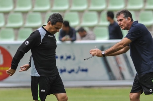 کی روش تصویری از کمپ تیم ملی در روسیه منتشر کرد