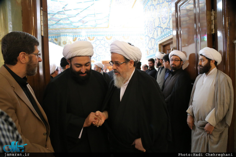 تشییع و خاکسپاری آیت الله روح الله شاه آبادی(ره)