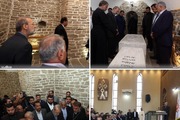حضور علی لاریجانی در کلیسای حضرت مریم(س) ارومیه
