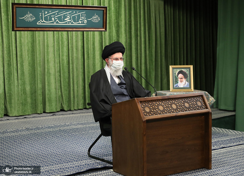 ارتباط تصویری مداحان اهل بیت (ع) با رهبر معظم انقلاب