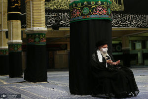 اولین شب مراسم عزاداری حضرت اباعبدالله الحسین (ع) در حسینیه امام خمینی