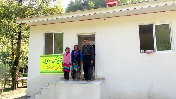 افتتاح 4 واحد مسکن مددجویی در شهرستان رضوانشهر