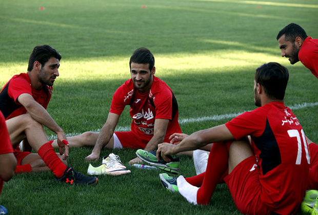 بازگشت ملی پوشان به تمرین پرسپولیس