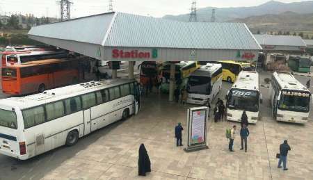 تردد حدود 1.7میلیون مسافر نوروزی از پایانه ‌های مسافربری مشهد