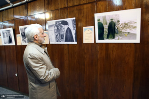 بازدید سعید جلیلی از نگارستان امام خمینی