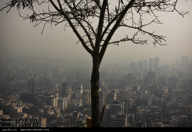 هوای تهران ناسالم شد شهروندان از فعالیت طولانی مدت در فضای باز خودداری کنند