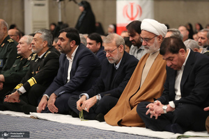 دیدار مسئولان نظام و سفرای کشورهای اسلامی با رهبر معظم انقلاب