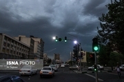 طوفان تهران را درنوردید + تصاویر