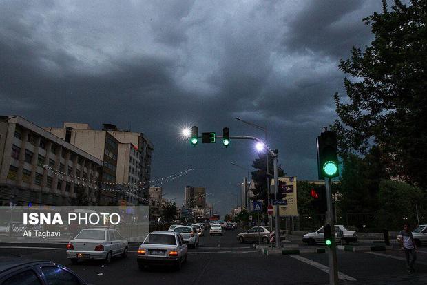 طوفان تهران را درنوردید + تصاویر