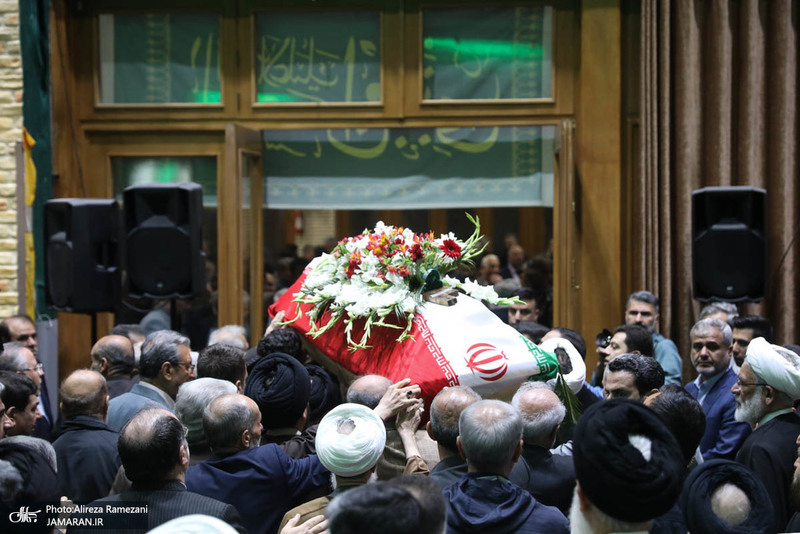 مراسم تشییع مرحوم حجت الاسلام و المسلمین حسینعلی نیری