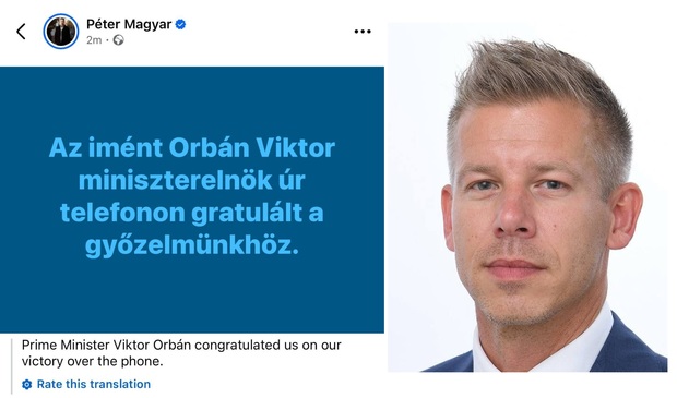 نتایج اولیه انتخابات مجارستان؛ ویکتور اوربان پس از ۱۶ سال به رقیبش باخت