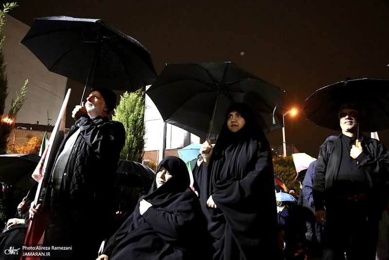 پنجاه و‌ یکمین اجتماع پر شور مردم در میدان شهدا