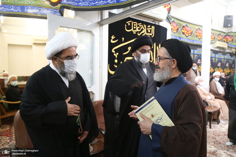 مراسم شهادت امام حسن مجتبی(ع) در بیت آیت الله العظمی فاضل لنکرانی(ره)