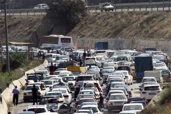ترافیک نیمه سنگین در تمامی محورهای خروجی تهران