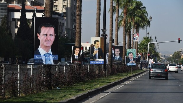 بشار اسد در مسکو+تصاویر