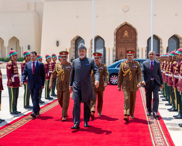 سلطان عمان وارد مسکو شد