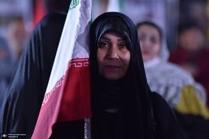 پنجاه و پنجمین شب اجتماع پر شور مردم در میدان جمهوری اسلامی