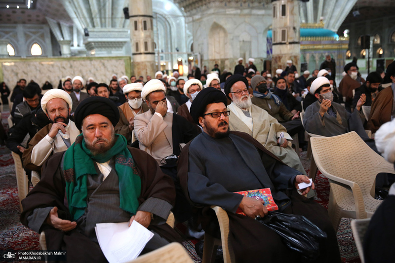 مراسم شهادت امام هادی (ع) در حرم مطهر امام خمینی