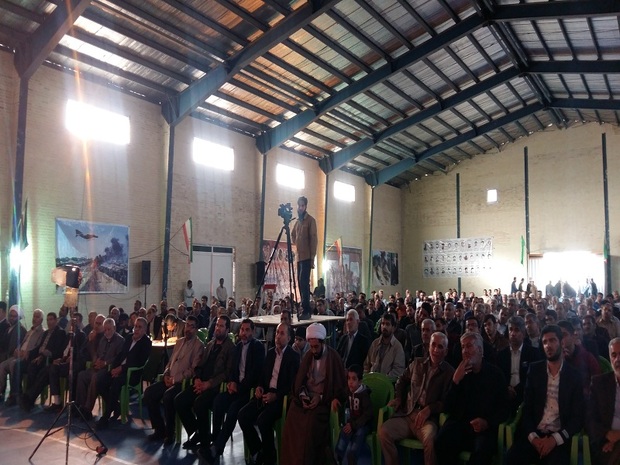 گردهمایی گردان ابوذر و رزمندگان دفاع مقدس در گتوند برگزار شد