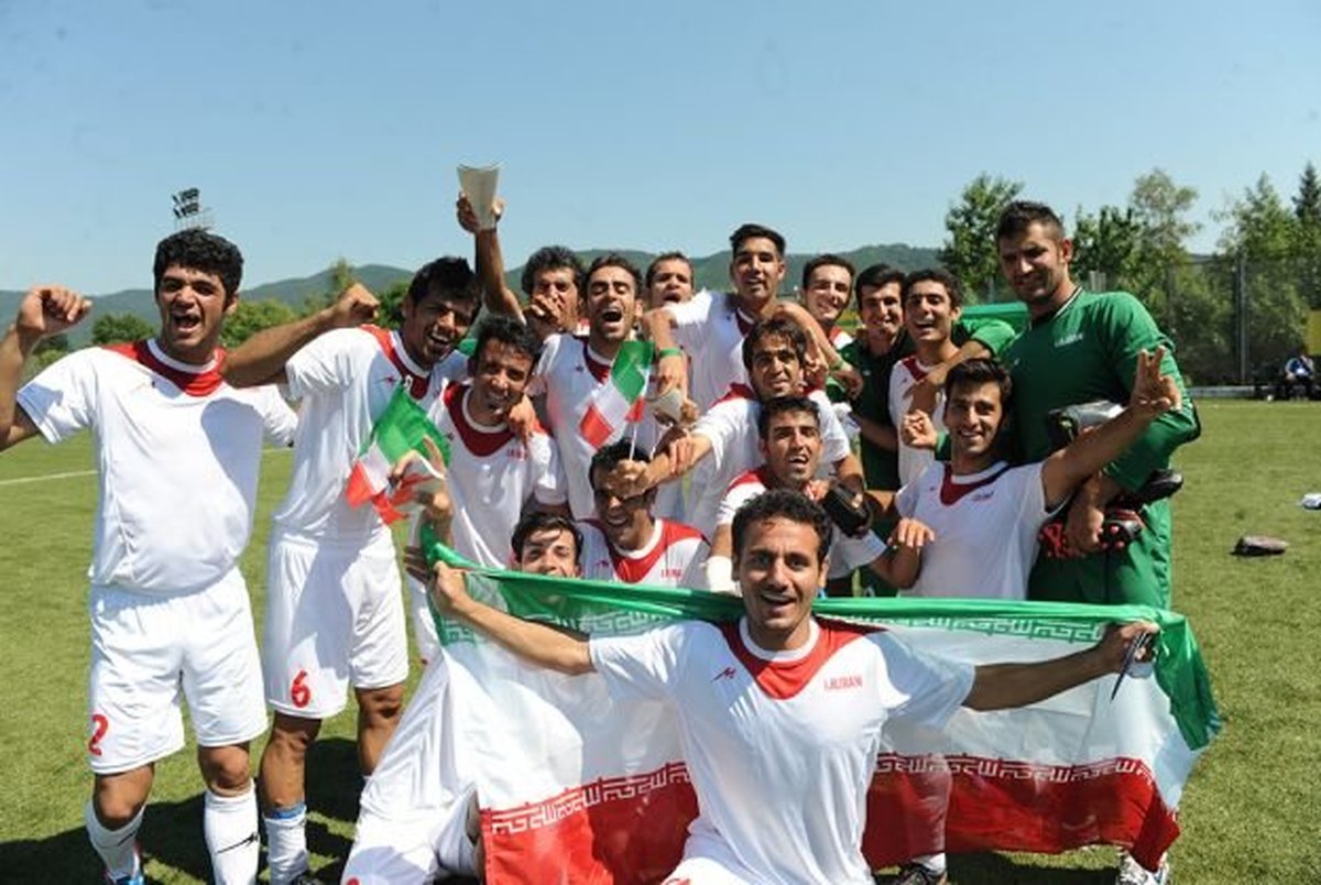 پیروزی تیم ملی فوتبال ناشنوایان ایران مقابل تایلند
