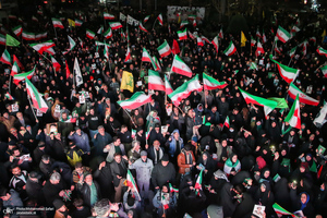 اجتماع حمایت از رزمندگان در مقابله با دشمن آمریکایی - صهیونی در پرند-۱