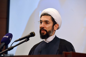 دیدار دانشگاهیان با سید حسن خمینی - مصطفی رستمی رئیس نهاد نمایندگی مقام معظم رهبری در دانشگاه‌ها