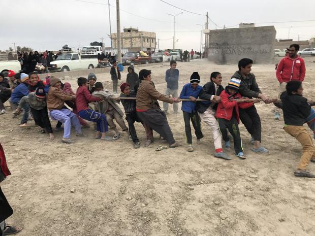 برگزاری رقابت های بازی های بومی و محلی در شهر علی اکبر هامون