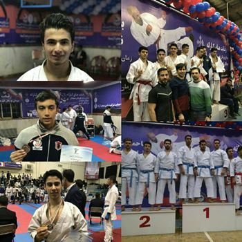 کسب پنج مدال توسط کاراته کاران آذربایجان شرقی