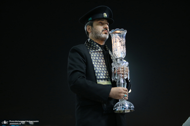 آئین خطبه خوانی شب شهادت امام رضا (ع) در حرم مطهر رضوی