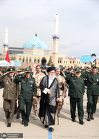 حضور فرمانده کل قوا در مراسم دانش‌آموختگی دانشجویان دانشگاه امام حسین(ع)