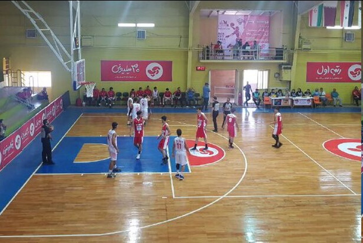 برد نوجوانان بسکتبال ایران مقابل سوریه
