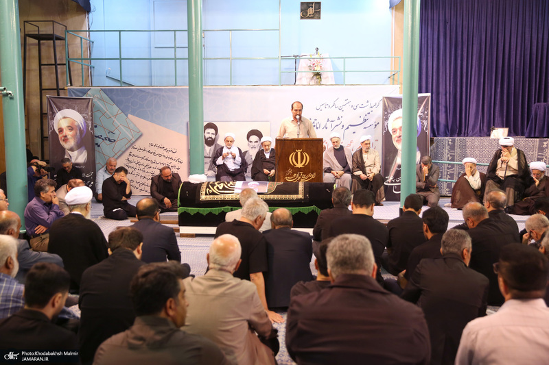 مراسم تشییع و اقامه نماز بر پیکر مرحوم جماعتی