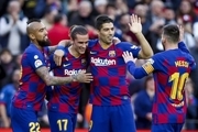 پیروزی پرگل بارسلونا و صعود به یک هشتم نهایی جام حذفی اسپانیا
