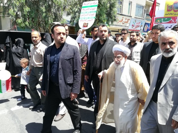راهپیمایی روز قدس قوت قلبی برای فلسطینیان است