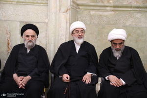 مراسم بزرگداشت مرحوم حاج محمد تقی انصاریان‎ در مسجد اعظم قم