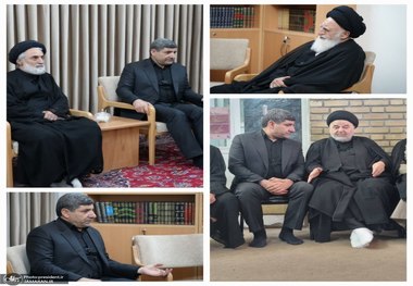 دیدار معاون فرهنگی و اجتماعی معاون اول رئیس‌جمهور با مراجع تقلید و علما/ قدردانی از تلاش‌ها و خدمات دولت چهاردهم در جنگ ۱۲ روزه