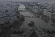 تصاویر پهپادی از پاریس در قرنطینه به دلیل کرونا