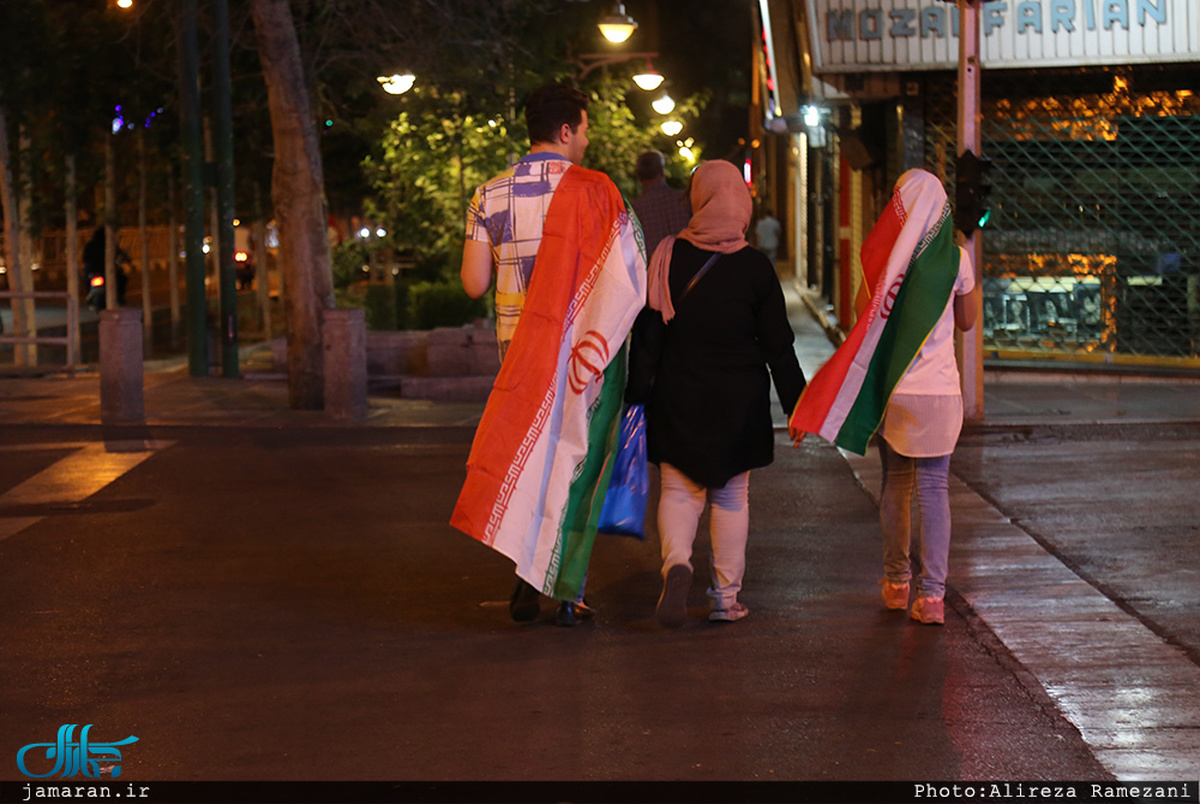 تماشای دیدار ایران و پرتغال در ورزشگاه آزادی+ ویدیو
