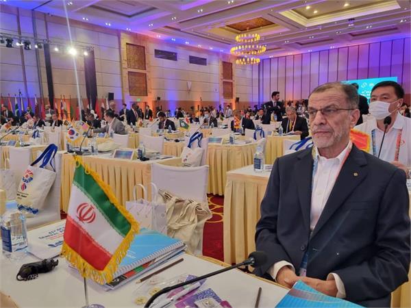 حضور رئیس کمیته ملی المپیک در مجمع عمومی OCA