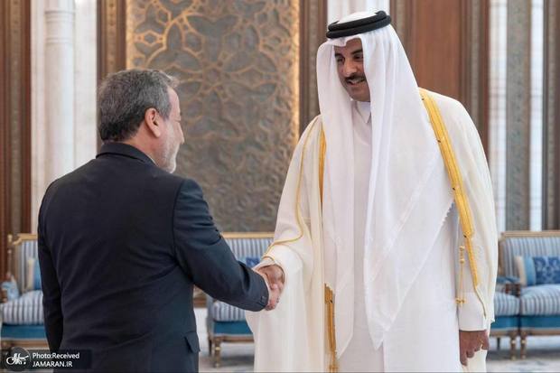 عراقچی با امیر قطر دیدار کرد